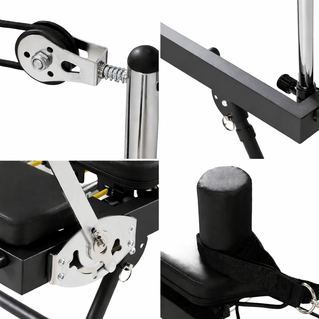 Foldable At-Home Pilates Metal Reformer