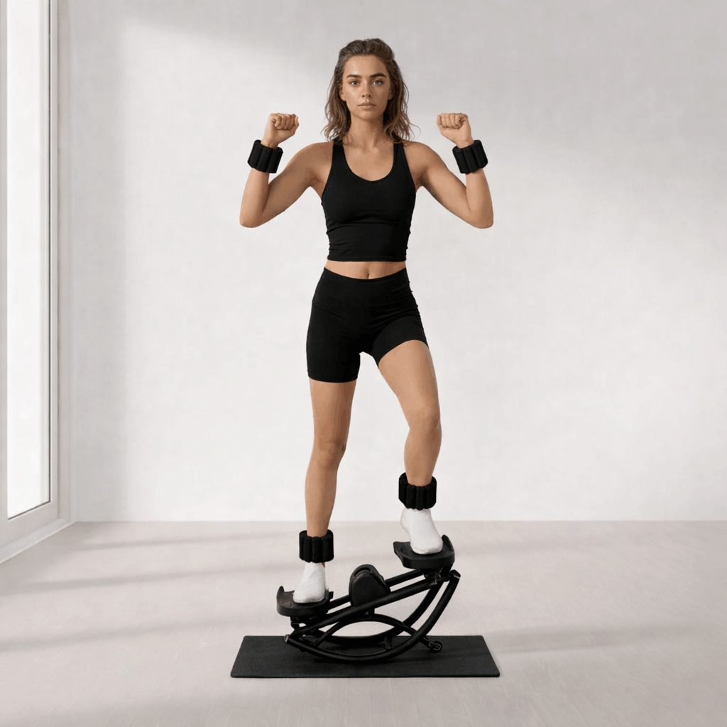 The Rock Stepper Low-Impact Cardio