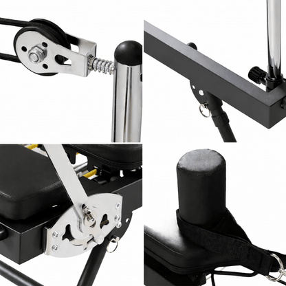 Foldable At-Home Pilates Metal Reformer