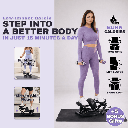 The Rock Stepper Low-Impact Cardio