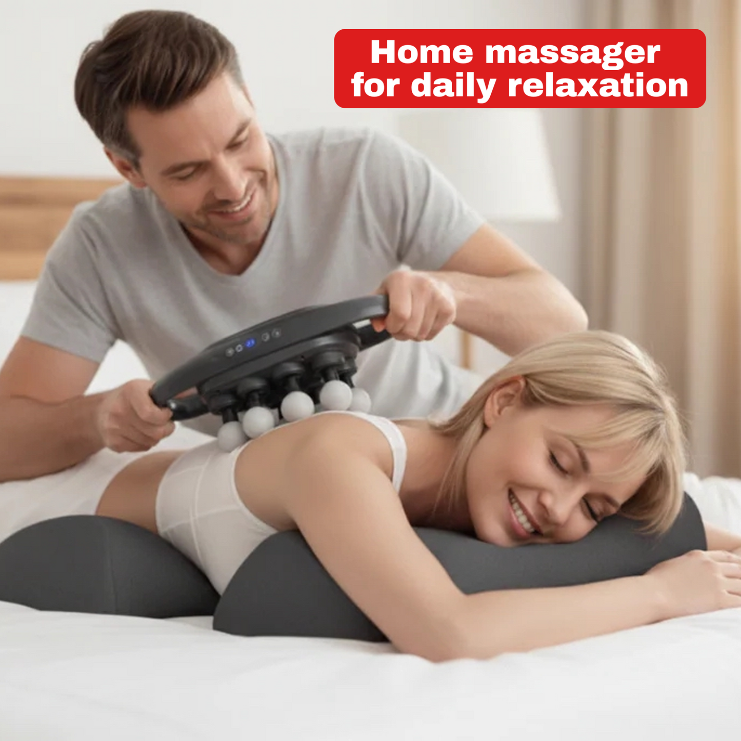 SpinovaRelief+ 16-Head Full-Body Massager