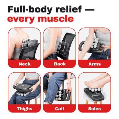 SpinovaRelief+ 16-Head Full-Body Massager