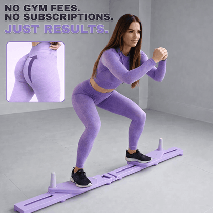 Compact Pilates Slide Board