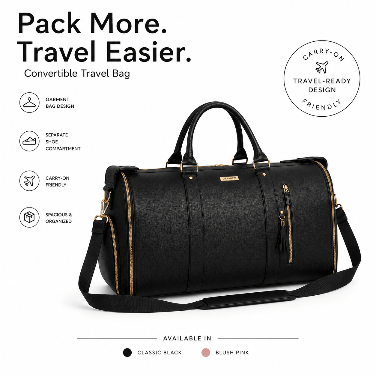 Travier™ Convertible Travel Bag