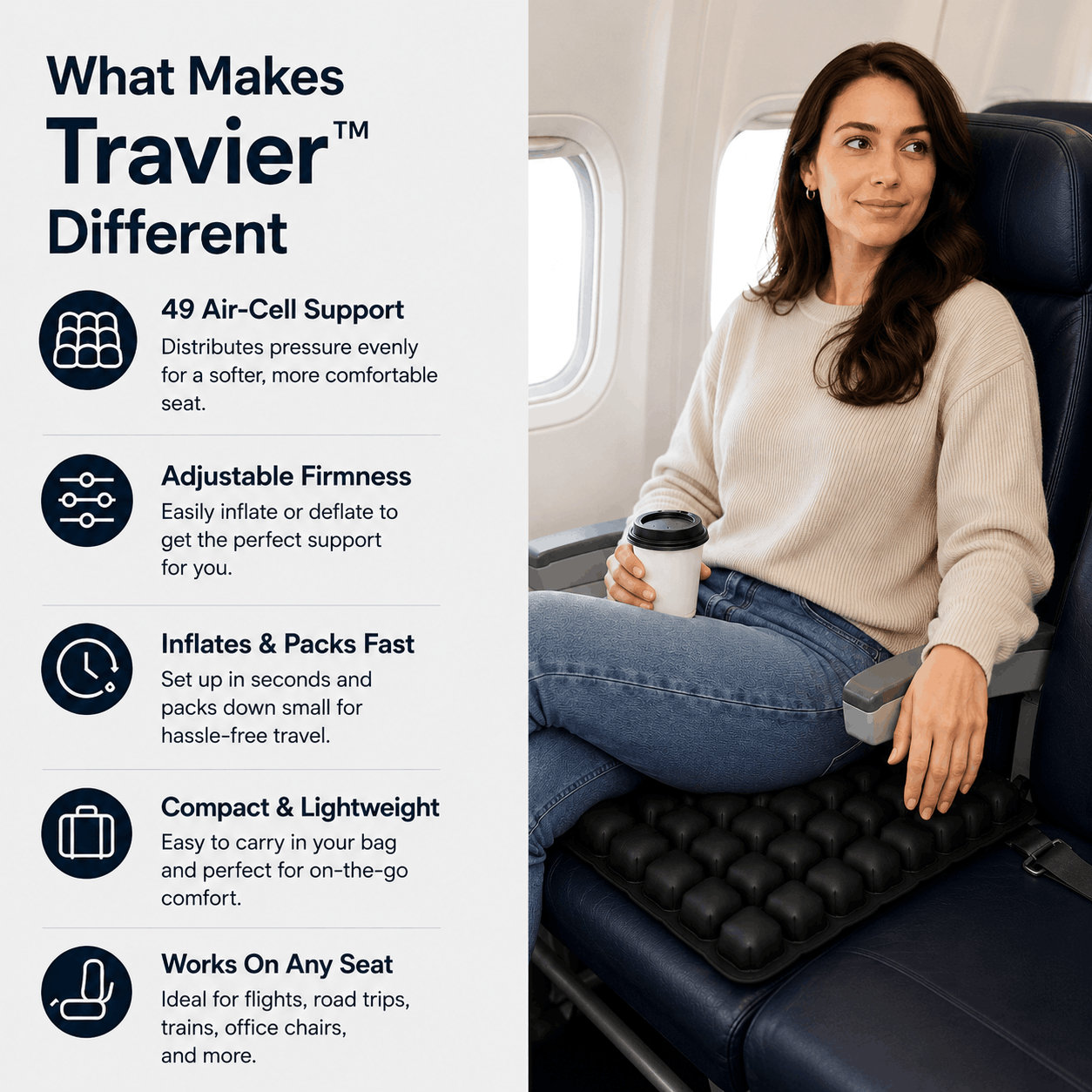 Travier™ Travel Cushion